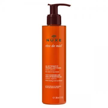 NUXE - REVE DE MIEL gel nettoyant démaquillant 200ml