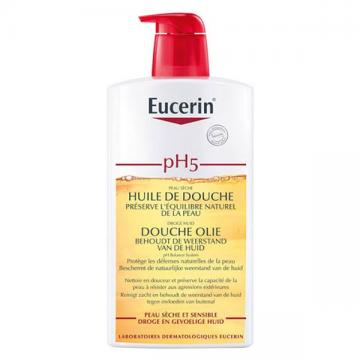 EUCERIN - PH 5- Huile de douche peaux sensibles