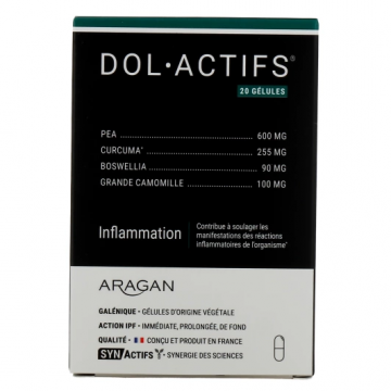 SYNACTIFS - DOL.ACTIF - Inflammation 20 gélules