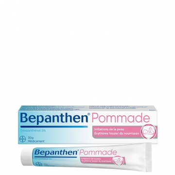 BEPANTHEN - Dexpanthénol 5%  Pommade Irritation de la peau Érythème fessier du nourrisson 30g