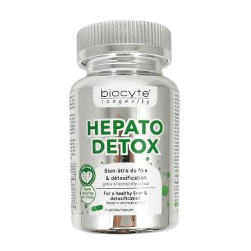 BIOCYTE LONGEVITY HEPATO DETOX 60 GELULES