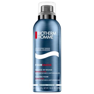 BIOTHERM  Homme - Mousse de rasage anti-irritations et anti-rougeurs 200ml