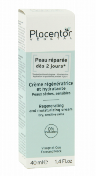 PLACENTOR - CREME régénératrice hydratante peaux sèches 40ml