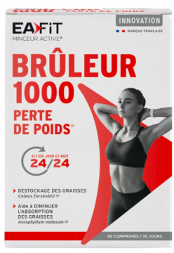 EAFIT - BRULEUR 1000 PERTE DE POIDS 60 COMPRIMÉS