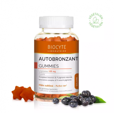 BIOCYTE - Autobronzant gummies X60