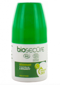 BIO SECURE - Déodorant pierre d'alun aloe vera & bergamote 50ml