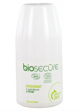 BIO SECURE - Déodorant aloe vera & pêche Bio 50 ml