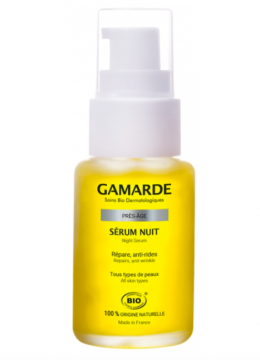 GAMARDE - Près-âge sérum nuit bio 30 ml