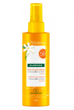 KLORANE - Polysianes spray solaire sublime au tamanu Bio et Monoï SPF50 200ml