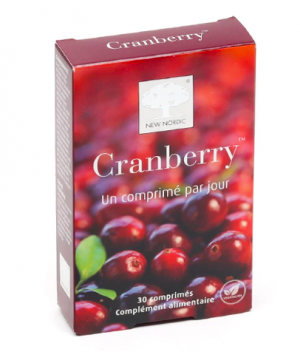 NEW NORDIC - CRANBERRY 30 comprimés