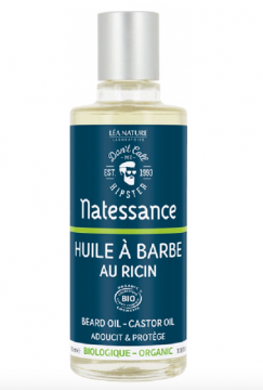 NATESSANCE - Huile à barbe au ricin bio 100ml