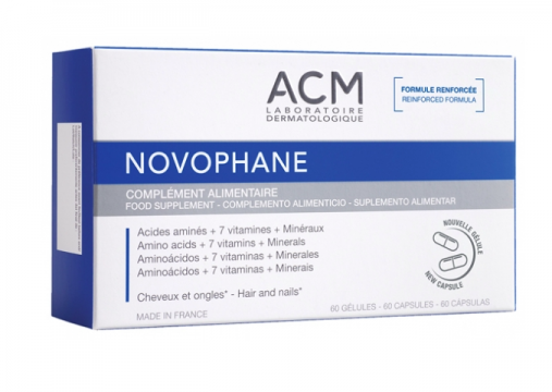 ACM - NOVOPHANE - Cheveux et ongles 60 gélules