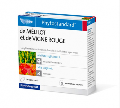 PILEJE - PHYTOSTANDARD - Mélilot vigne rouge 30 comprimés