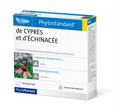 PILEJE - PHYTOSTANDARD - Cyprès echinacée 30 comprimés