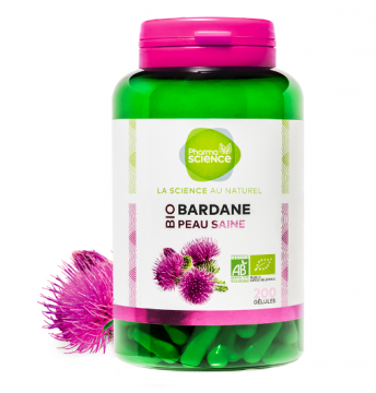 PHARMASCIENCE - Bardane bio 200 gélules