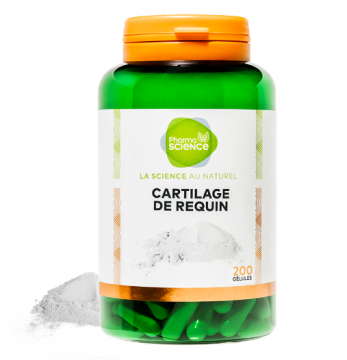 PHARMASCIENCE - Cartilage de requin 200 gélules