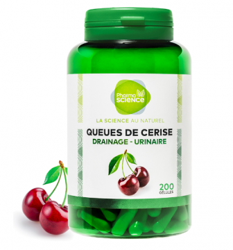 PHARMASCIENCE - Queues de cerises 200 gélules