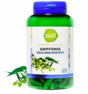 PHARMASCIENCE - Griffonia équilibre neveux 200 gélules