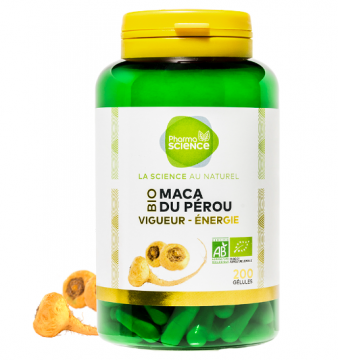 PHARMASCIENCE - Maca du pérou bio 200 gélules