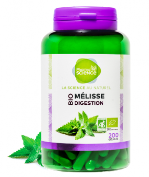 PHARMASCIENCE - Mélisse bio 200 gélules