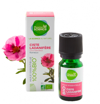 PHARMASCIENCE - Huile essentielle - Ciste ladanfère 5ml