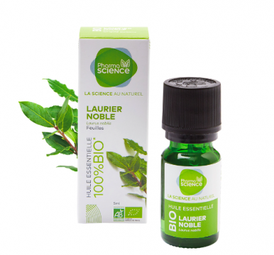 PHARMASCIENCE - Huile essentielle - Laurier noble 5ml