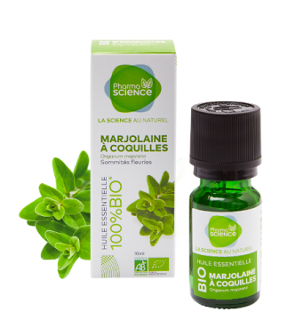 PHARMASCIENCE - Huile essentielle - Marjolaine à coquilles 10ml