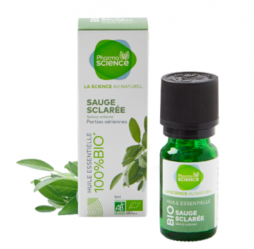 PHARMASCIENCE - Huile essentielle - Sauge sclarée bio 5ml