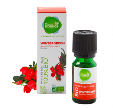 PHARMASCIENCE - Huile essentielle - Wintergreen 10ml