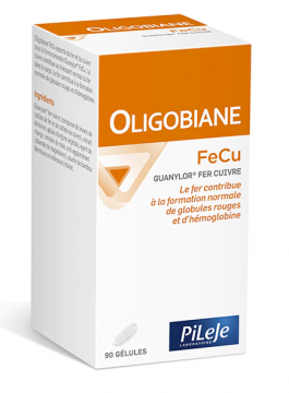 PILEJE - Oligobiane FeCu 90 gélules