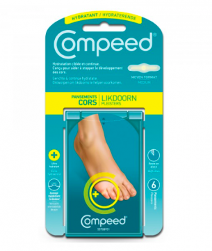 COMPEED - Pansements Cors Hydratants X6