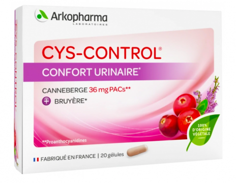 ARKOPHARMA - Cys-Control confort urinaire 20 gélules