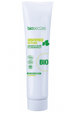 BIOSECURE - Dentifrice au fluor bio 75ml