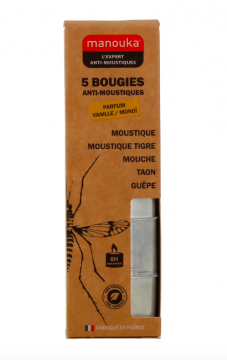 MANOUKA - Bougie anti-moustiques