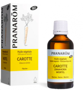 PRANAROM - Huile végétale de carotte bio 50ml