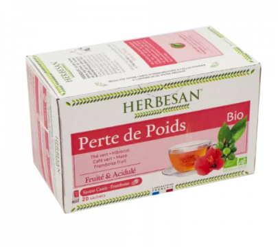 HERBESAN - Infusion nuit paisible bio 20 sachets