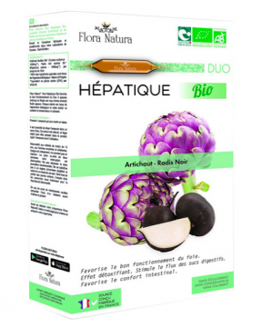 FLORA NATURA - Duo hépatique bio 20 ampoules