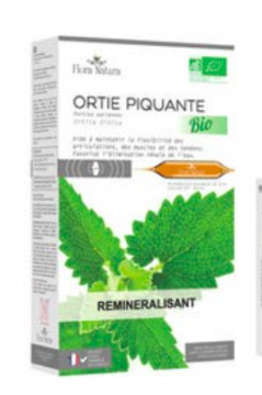 FLORA NATURA -  Ortie piquante bio ampoule 20x15ml