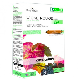 FLORA NATURA - Vigne rouge bio 20x15ml