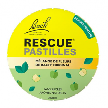 RESCUE - Pastilles saveur pomme menthe 50g