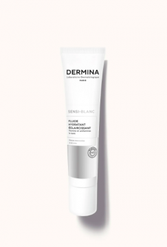 DERMINA - SENSI-BLANC - Fluide hydratant éclaircissant 40ml