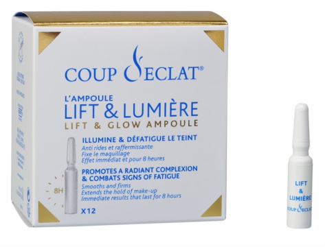 COUP D'ECLAT - 12 ampoules lift & lumière