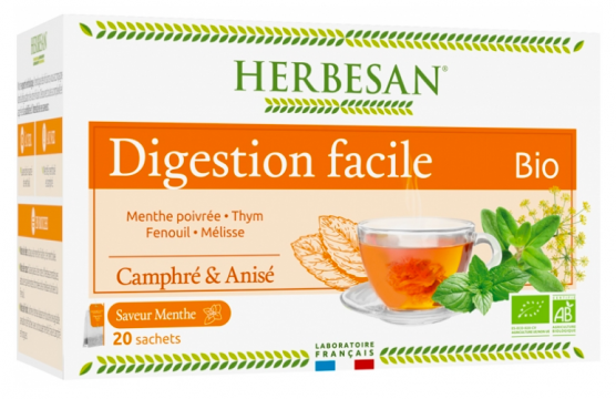 HERBESAN - Infusion bio digestion facile 20 sachets