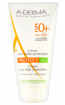 ADERMA - PROTECT-AD - Crème très haute protection SPF50+ sans parfum 150ml