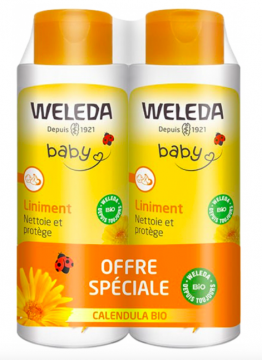 WELEDA - Baby liniment calendula lot de 2x400ml