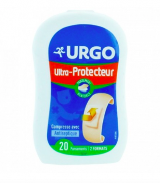 URGO -  Pansement anti-choc boîte de 20 - pour protéger une plaie contre Les chocs