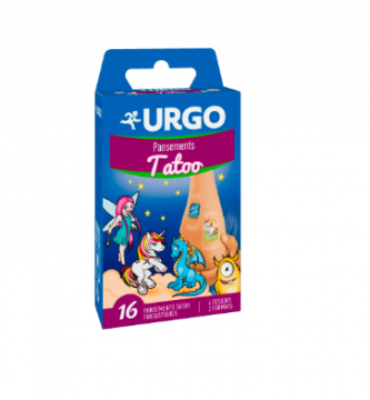 URGO - Tatoo pansements enfants x16