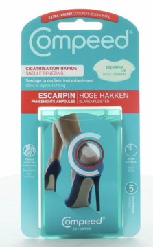 COMPEED - Ampoule talon escarpin - 5 pansements