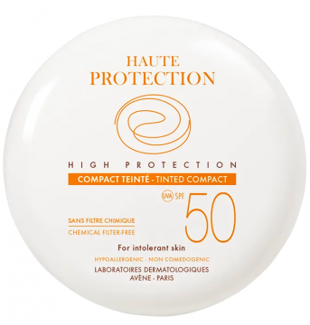 AVENE - SOLAIRE Haute Protection Compact Teinté SPF50 10 g - Teinte : Sable