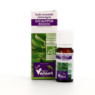 DOCTEUR VALNET - Eucalyptus Radiata - Huile Essentielle chémotypée Bio 10ml